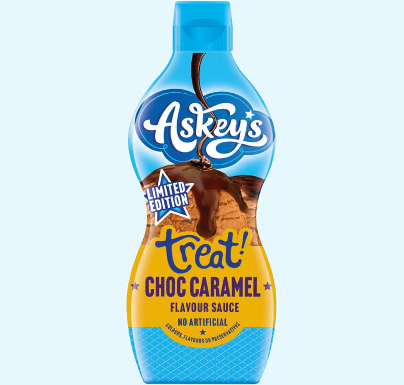 Askeys Chocolate Caramel Flavour Sauce
