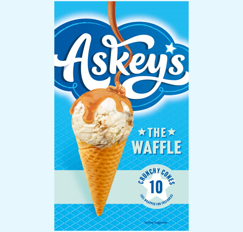 Askeys Waffle Ice Cream Cones